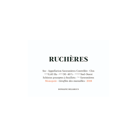Ruchères - Domaine Belargus