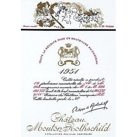 Château Mouton Rothschild 1951