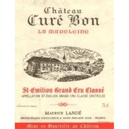 Château Curé Bon La Madeleine 1972