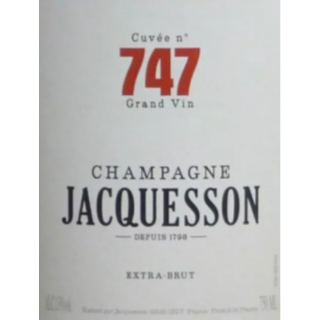 Champagne Jacquesson Cuvée 747 en Magnum