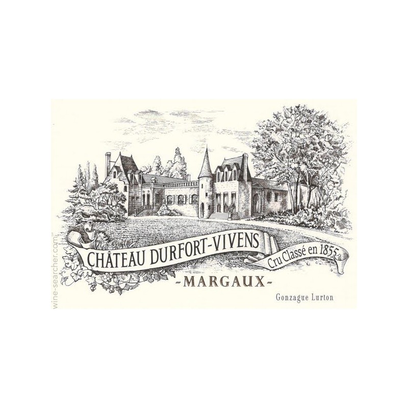 CHATEAU DURFORT-VIVENS 2000 (MARGAUX) シャトー・デュルフォール・ヴィヴァン 750ml 赤ワイン 2000 Chateau Durfort-Vivens, Margaux, France | prices, reviews