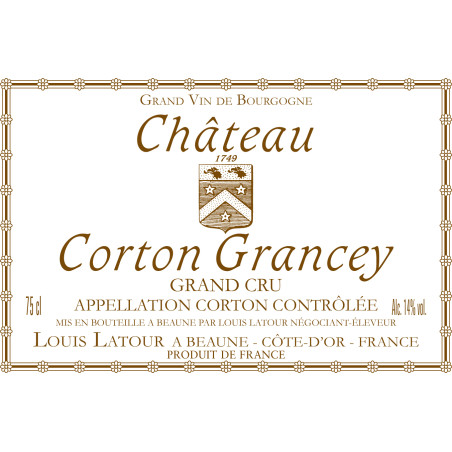 Corton Grancey Grand Cru 2018 - Louis Latour