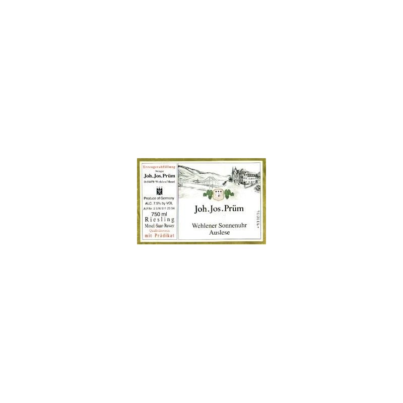 Joh Jos Prum - Riesling Auslese 2007 Joh Jos Prum - Riesling Auslese 2007