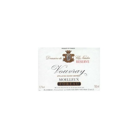 Vouvray Moelleux 2005 - Reserve