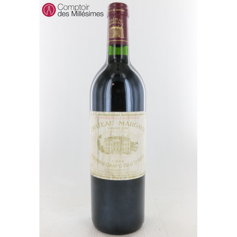 CHÂTEAU MARGAUX 1993 プレミアグランクリュクラッセ Chateau Margaux Premier Grand Cru Classe 1993 750 ml| Duty