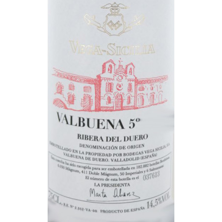 Vega Sicilia Valbuena 5°...