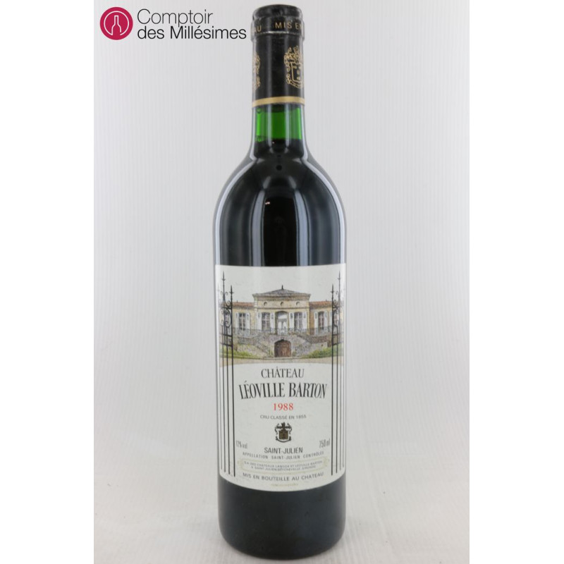 Château Léoville Barton 1988 Saint-Julien Grand Cru