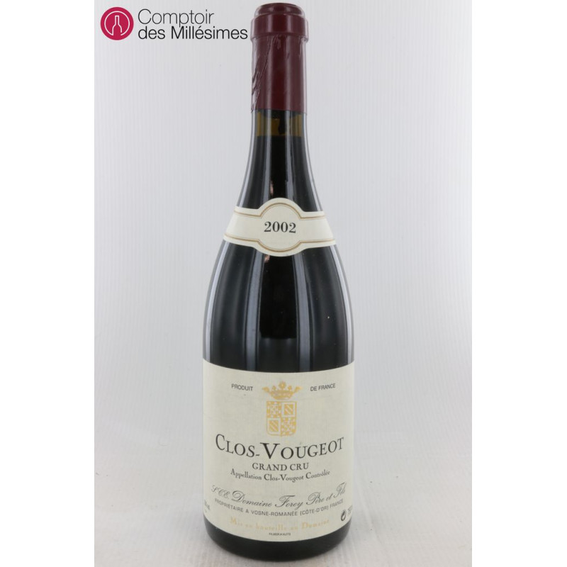 Clos de Vougeot Grand Cru 2002 - Forey Père et Fils