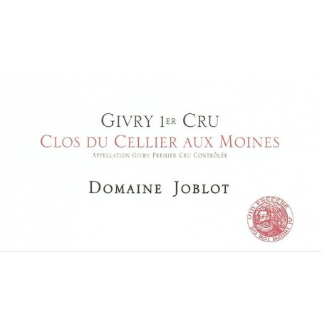 Givry 1er cru Clos du Cellier aux Moines Domaine Joblot