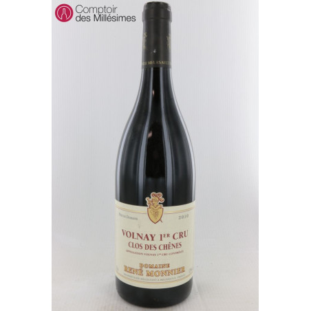 Volnay 1er Cru Le Clos des Chênes 2010 - René Monnier