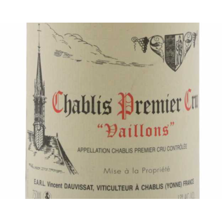 Chablis 1er cru Vaillons - Vincent Dauvissat