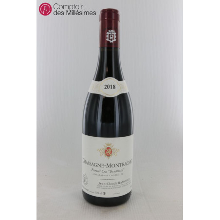 Chassagne Montrachet 1er cru Boudriotte 2018 - Ramonet