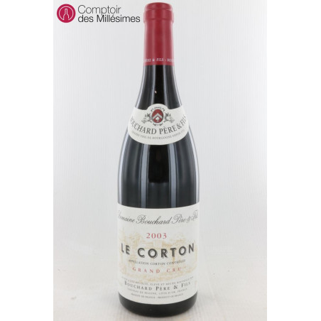 Corton Grand Cru 2003 - Bouchard Père et Fils