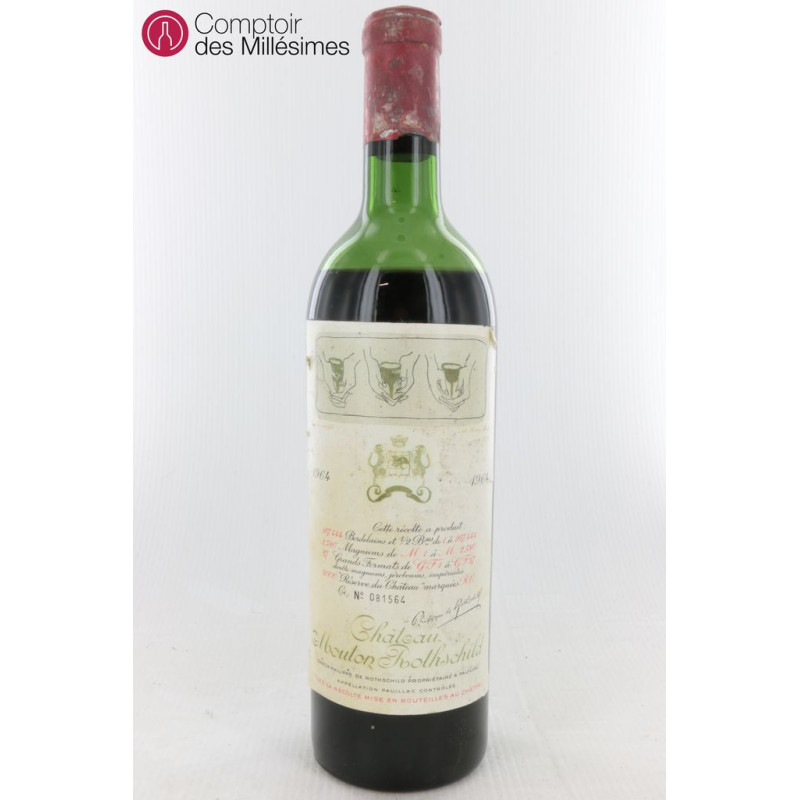 Château Mouton Rothschild 　1964年 1964 Château Mouton Rothschild - CellarTracker