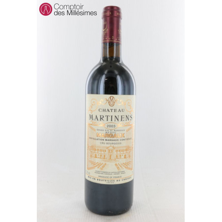 Chateau Martinens 2003