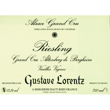 Riesling Grand Cru...