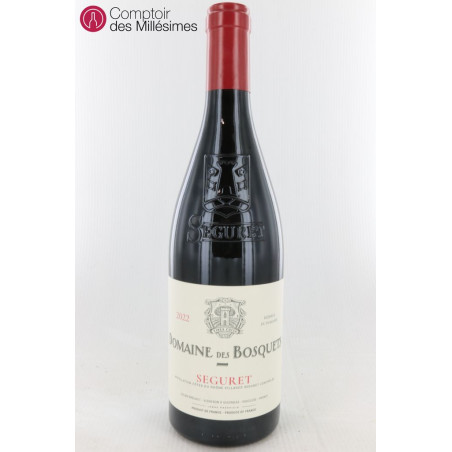 Séguret Rouge 2022 - Domaine des Bosquets