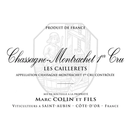 Chassagne Montrachet 1er Cru Les Caillerets - Marc Colin et ses Fils Chassagne Montrachet 1er Cru Les Caillerets - Marc Colin et ses Fils