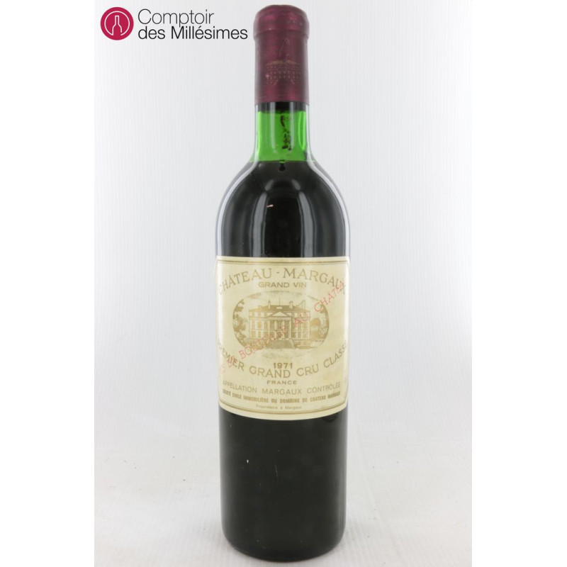 CH.MARGAUX 1971 1er Grand Cru Classé Buy Château Margaux 1er Grand Cru Classé 1971 (lot: B2124684