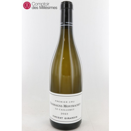 Chassagne Montrachet 1er Cru Le Cailleret 2023 - Vincent Girardin