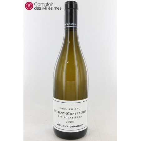 Puligny Montrachet 1er Cru Les Folatières 2023 - Vincent Girardin