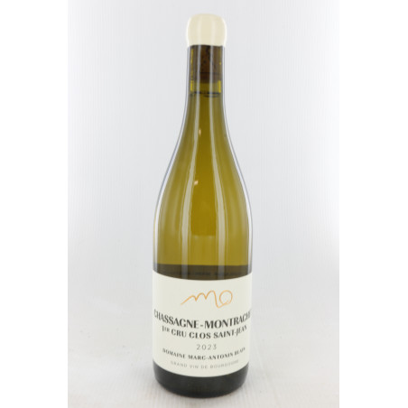 Chassagne Montrachet Blanc 1er cru Clos st Jean 2023 - Marc Antonin Blain