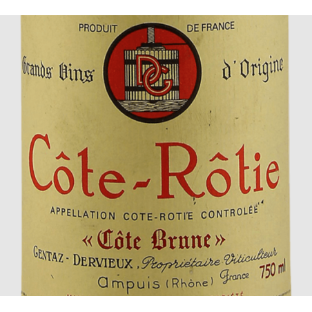 Côte-Rôtie Cote Brune Gentaz Dervieux