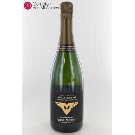 Champagne Nicole Vieilles Vignes 2008 Extra-Brut Grand Cru - Pierre Moncuit