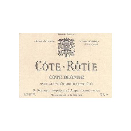 Côte-Rôtie Cote Blonde 2021...