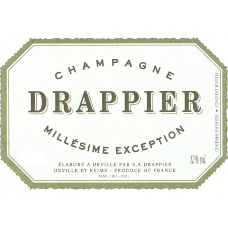 Champagne Drappier...