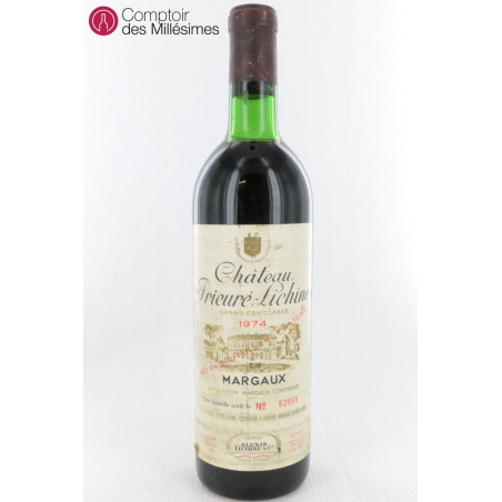 Château Prieuré Lichine 1974