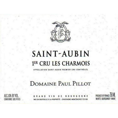 Saint Aubin 1er cru "Les Charmois" - Paul Pillot