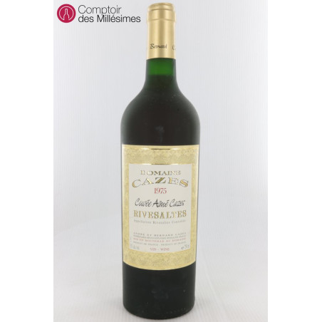Rivesaltes 1975 - Cuvée Aimé CAZES