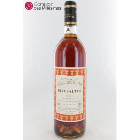 Rivesaltes Ambré 1986 - Domaine CAZES