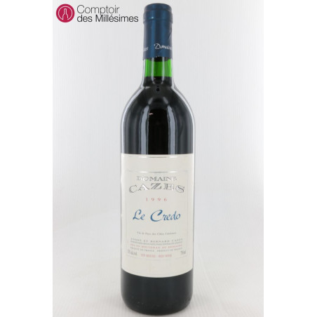 Côtes du Roussillon Village Credo 1996 - Domaine CAZES