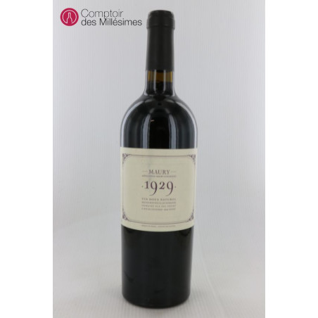 Maury 1929 - Pla Del Fount