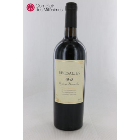 Rivesaltes 1948 - Château Sisqueille Rivesaltes 1948 - Château Sisqueille