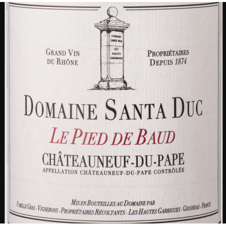 Châteauneuf du pape 2021 Le...