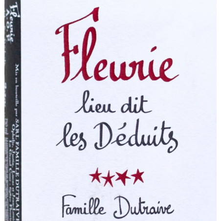 Fleurie Les Déduits 2021 -...