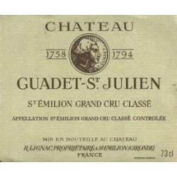 Chateau Guadet St Julien 1978