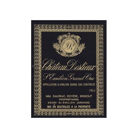 Chateau Destieux 1986 - Magnum