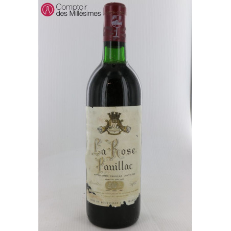 La Rose Pauillac 1967