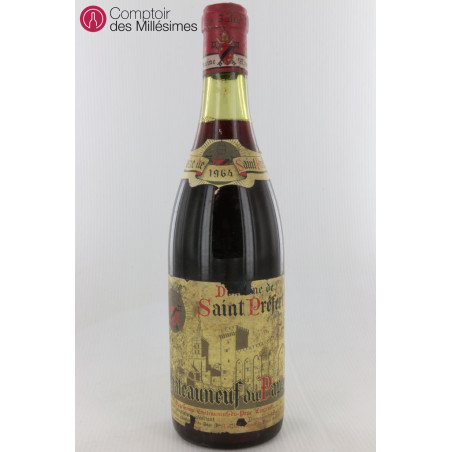 Chateauneuf-du-Pape 1964 - Cuvée classique - St Prefert