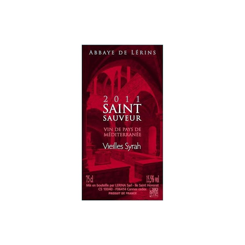Saint Sauveur 2011 - Vieilles Syrah Saint Sauveur 2011 - Vieilles Syrah