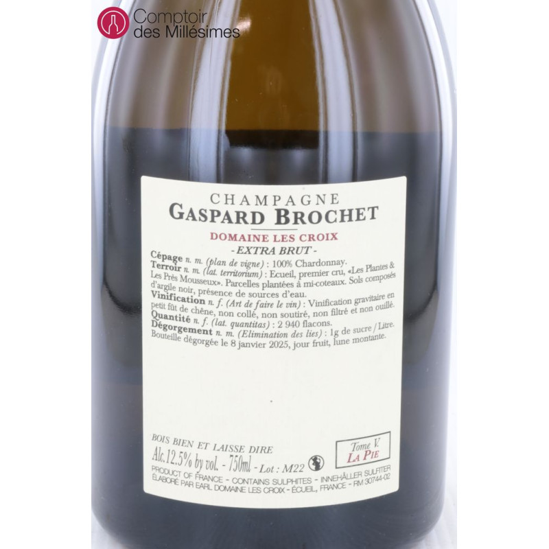 Champagne Gaspard Brochet - La Pie Tome 5