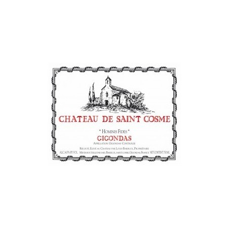 Gigondas 2017 " Hominis Fides " - Chateau de St Cosme