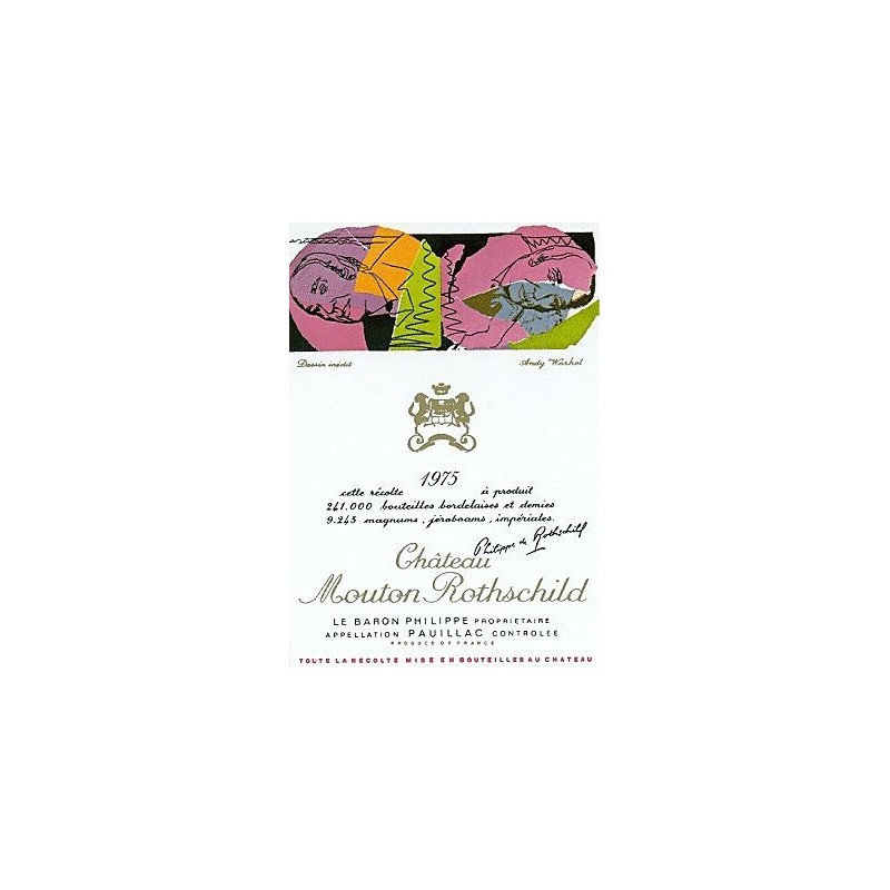 Château Mouton Rothschild 1975 Château Mouton Rothschild 1975