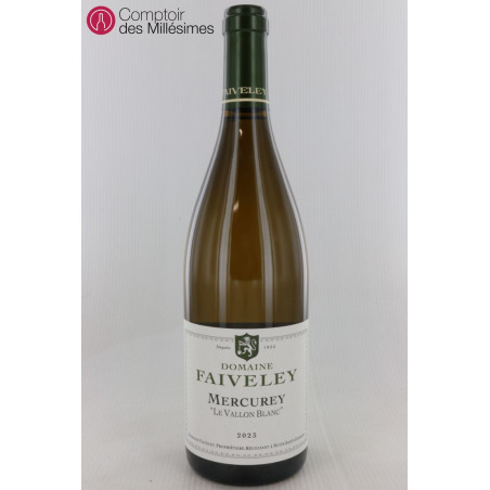 Mercurey Le Vallon Blanc 2023 - Faiveley