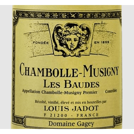 Chambolle Musigny 1er cru Les Baudes   Louis jadot