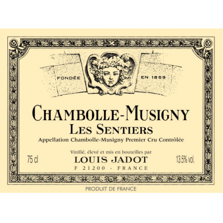 Chambolle Musigny 1er cru Les Sentiers  jadot